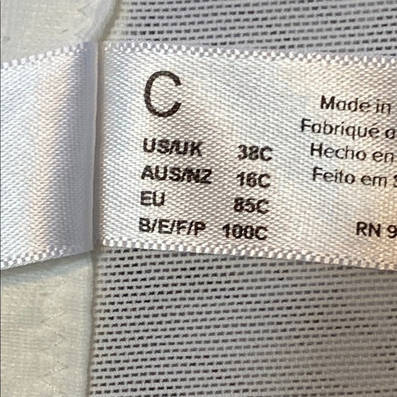 Dominique White Lace Strapless Bra/Corset  with Underwire - Picture 4 of 10